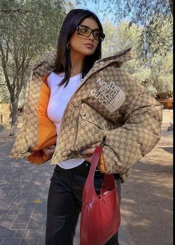 m Beden kahverengi Renk Gucci & The Nort Face
