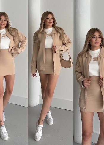 astarlı ceket set takım