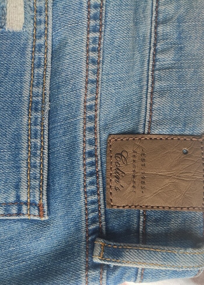 Kot pantolon Yırtık  - Görsel 3