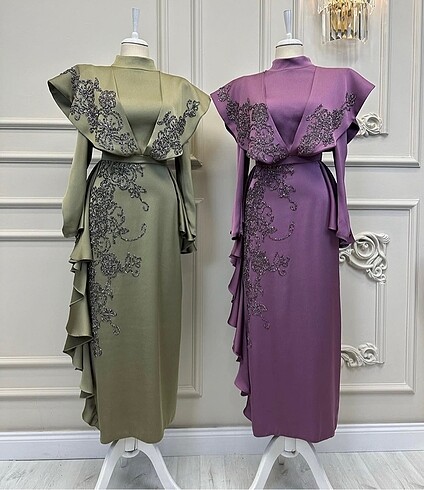 Tesettür abiye şalı ile - Görsel 8