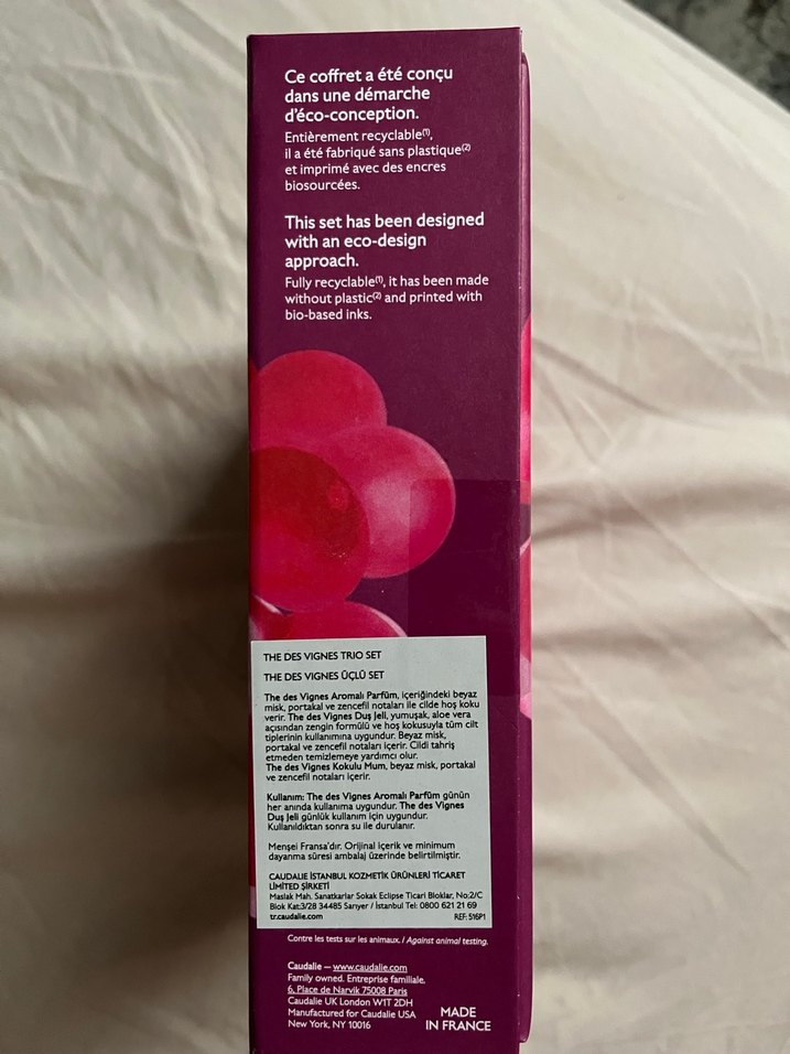 Caudalie Thé des Vignes Kadın Parfüm Seti - Görsel 3