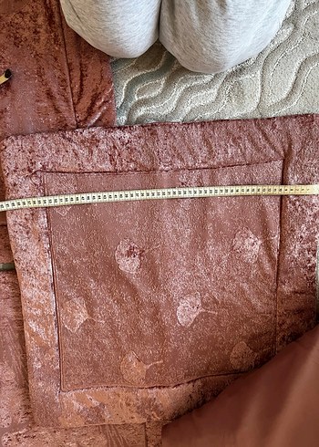 Pembe saten uyku seti Yatak Örtüsü - Görsel 4