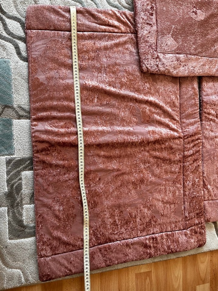 Pembe saten uyku seti Yatak Örtüsü - Görsel 3