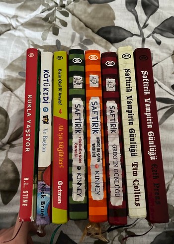 Çocuk Kitapları Seti - Vampir, Kedi ve Saftirik Serisi tane 200 - Görsel 3