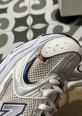 Beyaz Gri Kadın Spor Ayakkabı new balance - Görsel 7