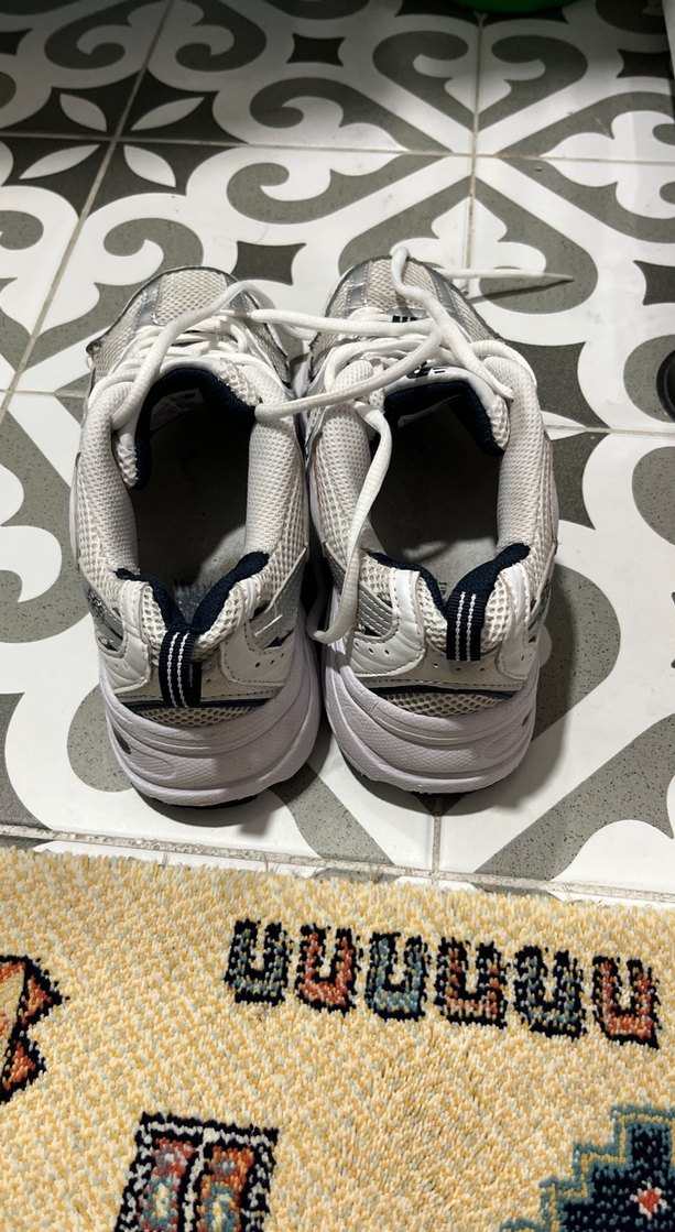 Beyaz Gri Kadın Spor Ayakkabı new balance - Görsel 2