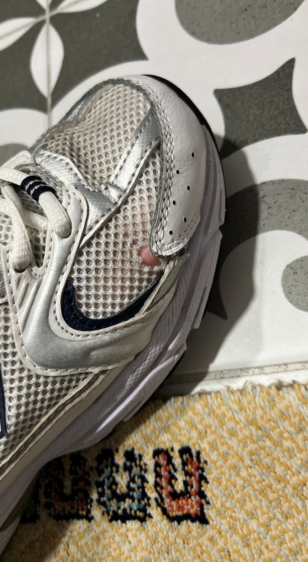 Beyaz Gri Kadın Spor Ayakkabı new balance - Görsel 5