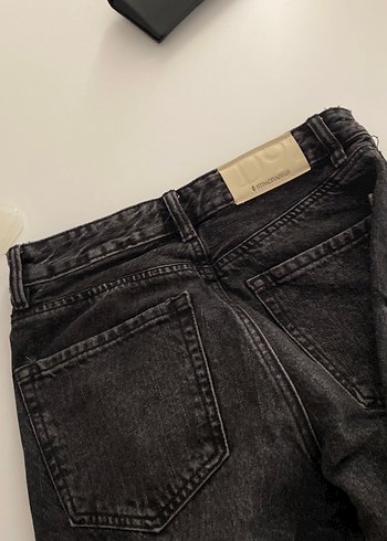Kadın Gri Denim Regular Fit Jean