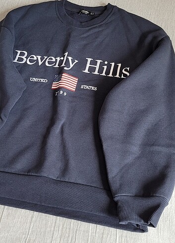 s Beden lacivert Renk Stradivarius Sweatshirt