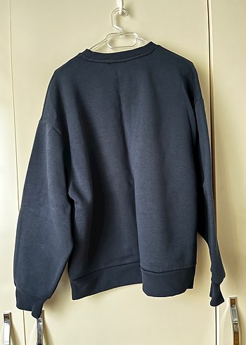 Beverly Hills Baskılı Mavi Kadın Sweatshirt - Görsel 2