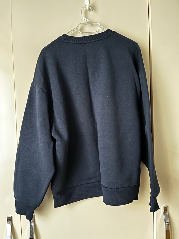 Beverly Hills Baskılı Mavi Kadın Sweatshirt - Görsel 2