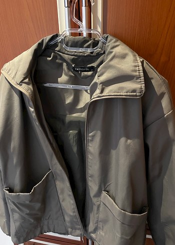 Haki yağmurluk - Görsel 2