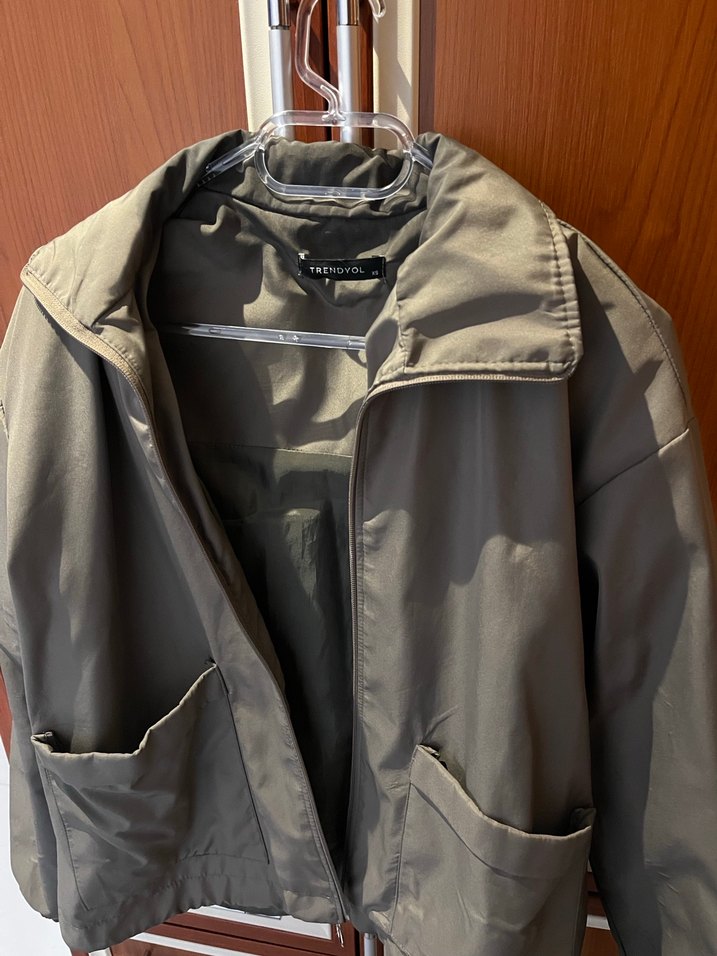 Haki yağmurluk - Görsel 2