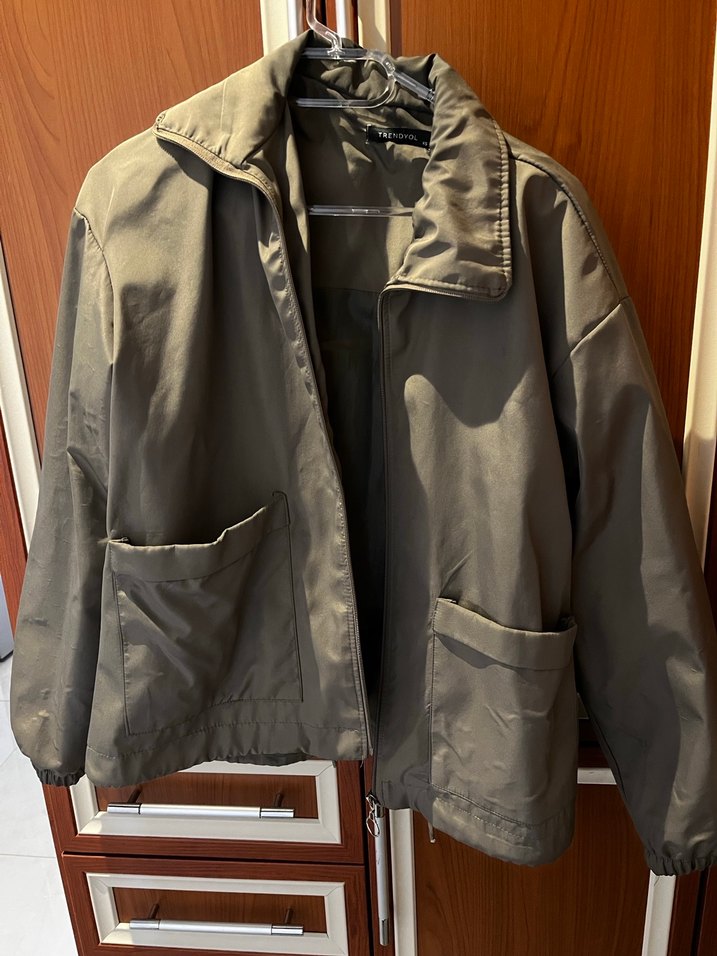 Haki yağmurluk - Görsel 3