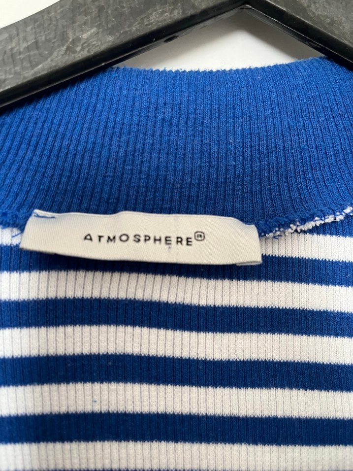 Mavi Çizgili Polo Tişört - Görsel 3