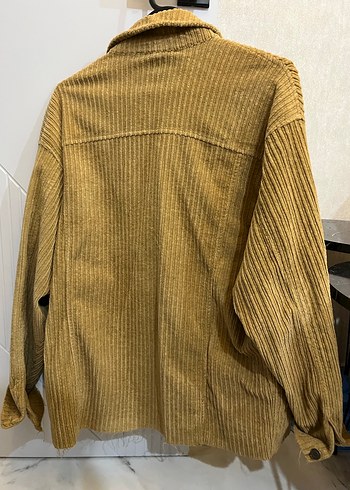 Düğmeli Bej Kadın Ceket - Görsel 2