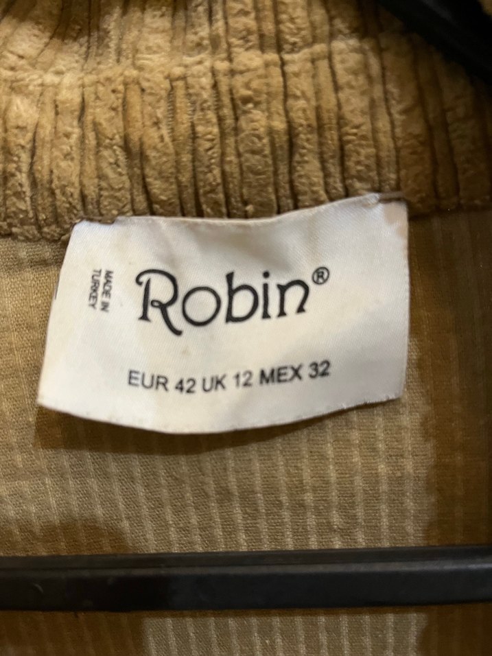 Düğmeli Bej Kadın Ceket - Görsel 3