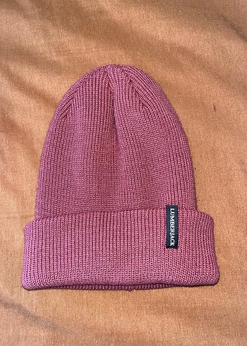 Pembe Örgü Kadın Bere - Görsel 2