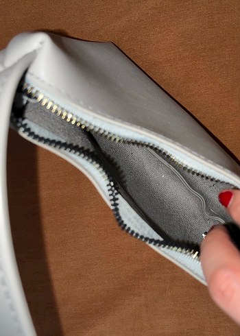 Gri Minimalist Kadın Çantası - Görsel 2