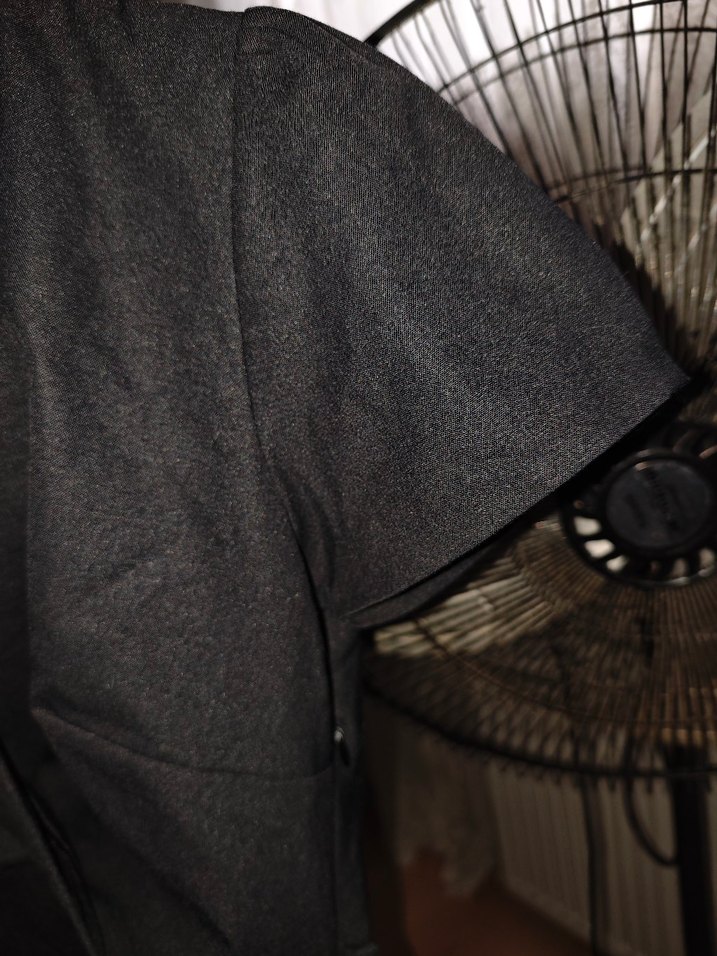 Kadın Siyah Uzun Kollu Gotik Elbise - Görsel 5