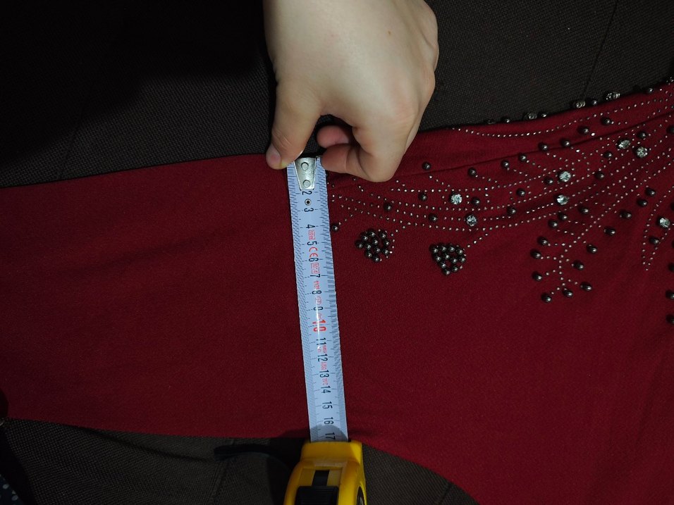 Bordo Midi Kadın Elbise, Kemerli, Uzun Kollu - Görsel 5