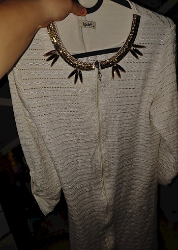 Bohem Tarz Uzun Örgü Hamile Hırkası - Görsel 7