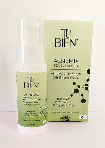TuBien Sıkılaştırcı Yatıştırıcı Nemlendirici Akne ve Leke Kremi - Görsel 5
