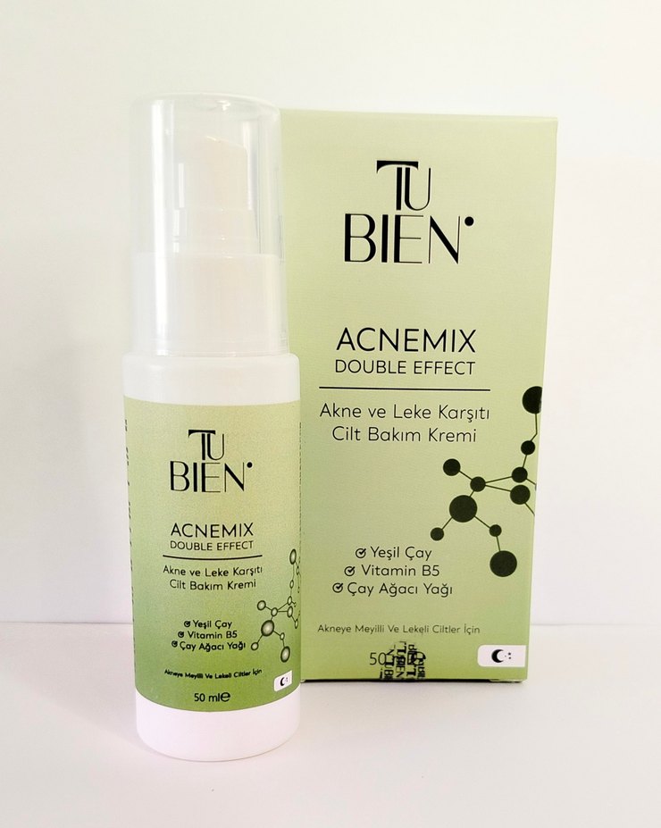 Tu Bien Yatıştırcı Nemlendirci Sıkılştırcı Akne ve Leke Krem50ml - Görsel 5