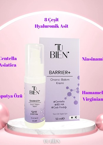 Beden Renk TUBIEN Yatıştırıcı Nemlendirici Onarıcı Cica Krem 50 ml