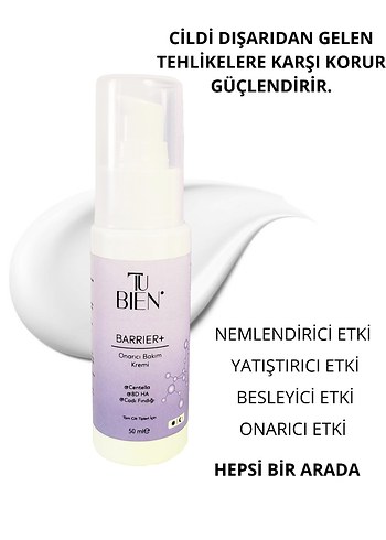 Beden TUBIEN Yatıştırıcı Nemlendirici Onarıcı Cica Krem 50 ml
