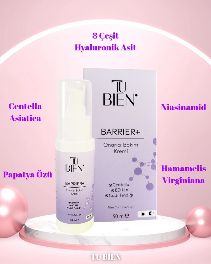 TUBIEN Yatıştırıcı Nemlendirici Onarıcı Cica Krem 50 ml - Görsel 4
