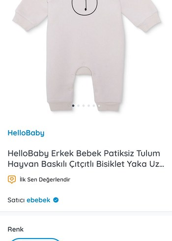 Uzun Kollu Gri Erkek Bebek Tulumu - Görsel 2