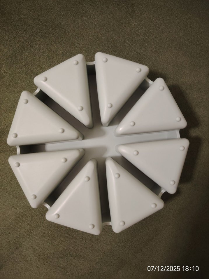 Oioi Dilimli Kek Kalıbı River Green Sıfır Üründür. - Görsel 3