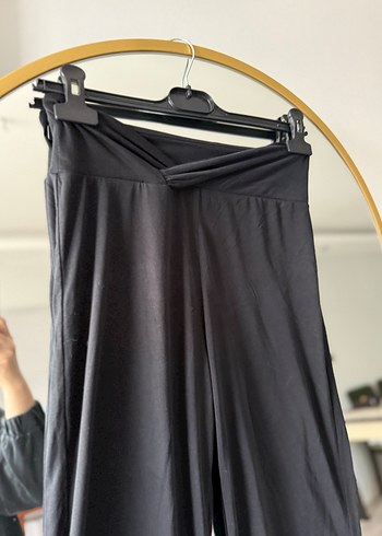 Kadın Siyah Salaş Oysho eşofman altı tayt - Görsel 3