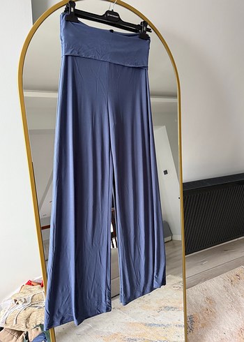 Kadın Oysho mavi eşofman altı - Görsel 2