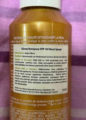 Yves Rocher Yves Rocher SPF 30 Vücut Güneş Spreyi