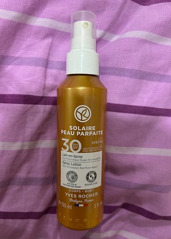 Yves Rocher SPF 30 Vücut Güneş Spreyi
