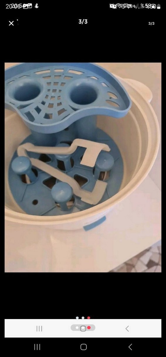 Weewell Beyaz Sterilizatör 1 kez denendi - Görsel 3