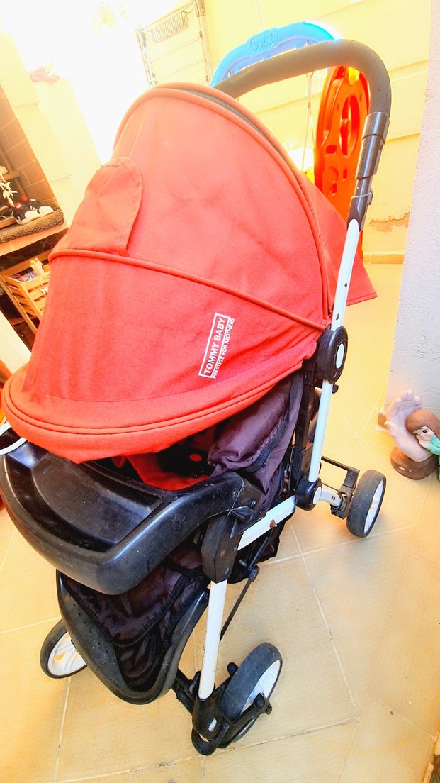 tommybaby traverten cift yönlü bebek arabasi ve puset - Görsel 4