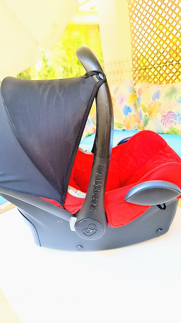 maxi cosi kırmızı Bebek Oto Koltuğu - Görsel 2