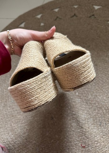 Zara TRF hasır terlik - Görsel 5