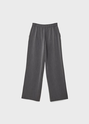 Stradivarius Füme klasik pantolon - Görsel 7