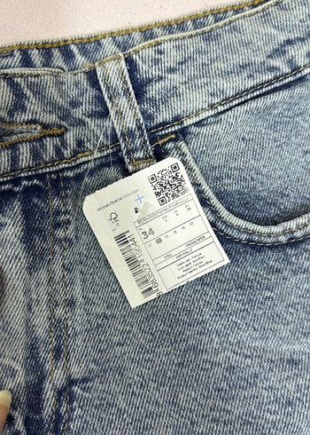 xs Beden mavi Renk Kadın Açık Mavi Kot Mini Şort