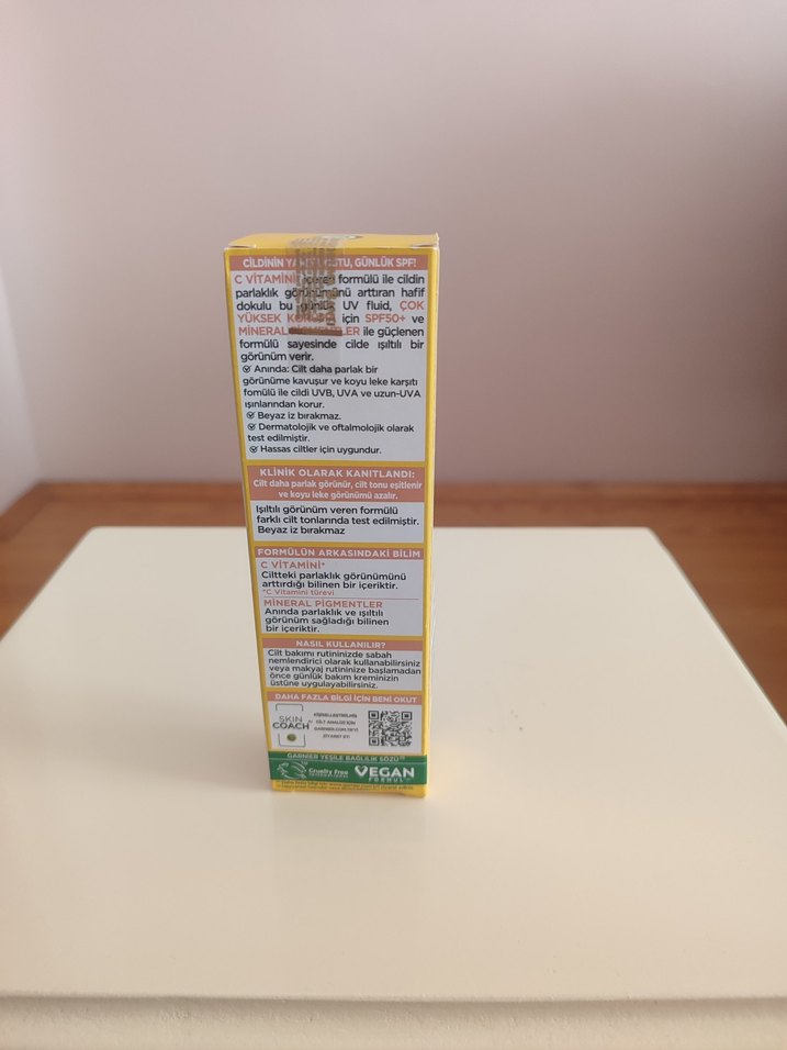 Garnier C Vitamini Parlak BB Krem SPF 50+ - Görsel 3