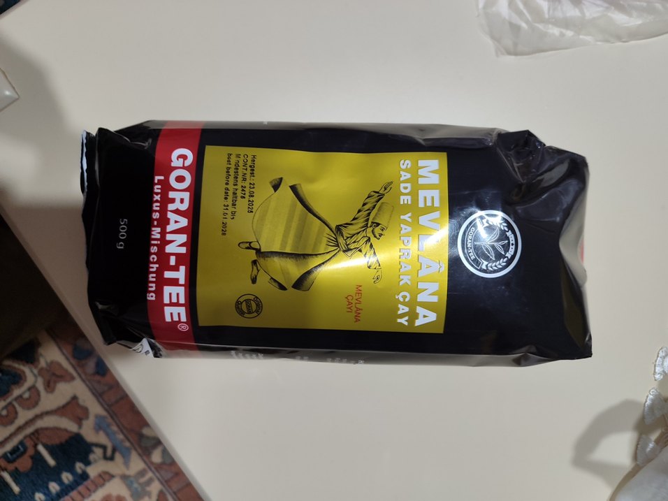 Gorant-Tee Mevlâna Sade Yaprak Çay 500g - Görsel 2