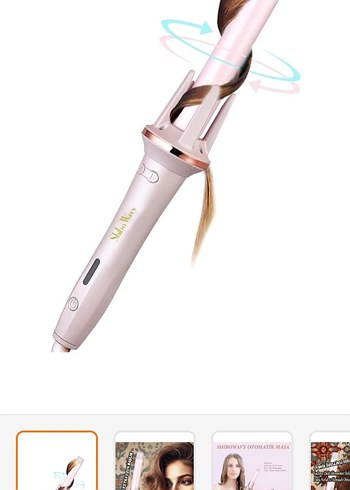 Shibowavy Otomatik Maşa 18cm Pastel Bej - Görsel 2