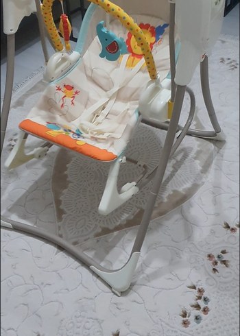 Renkli Bebek Yürüteci ve Salıncağı