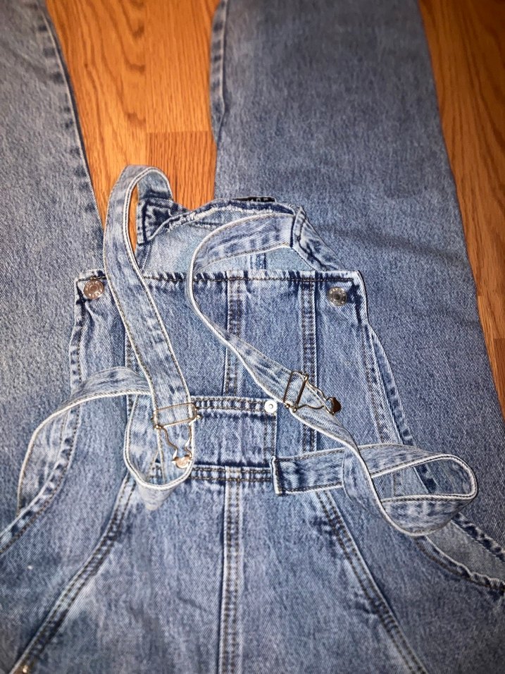 Kadın Mavi Kot Askılı Tulum Manuka - Görsel 2