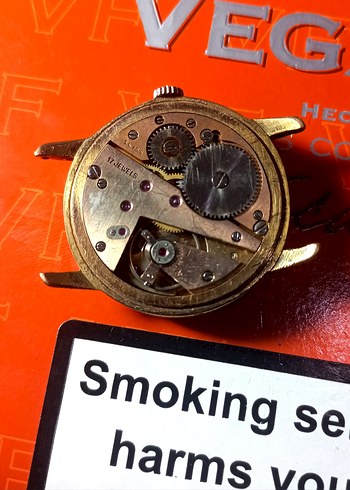 Vintage Nacar Kurmalı Kahverengi Erkek Kol Saati - Görsel 5