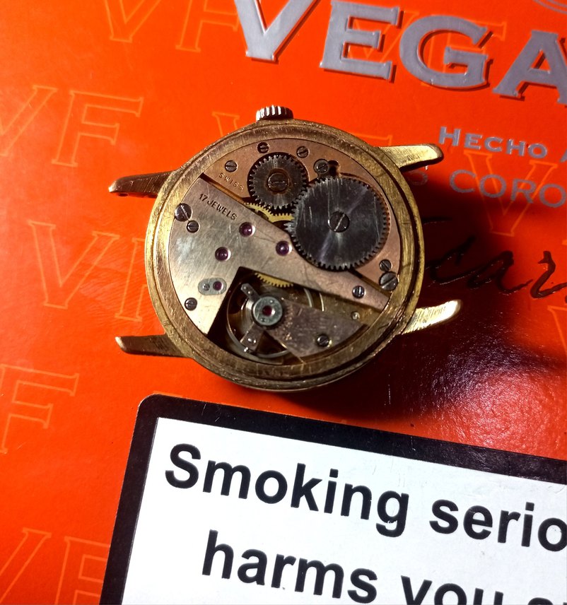 Vintage Nacar Kurmalı Kahverengi Erkek Kol Saati - Görsel 5